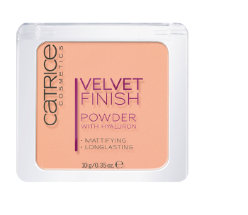 velvet finish powder