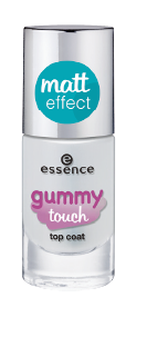 gummy touch topcoat